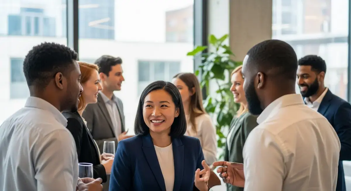 Smalltalk im business meistern so netzwerken sie erfolgreich