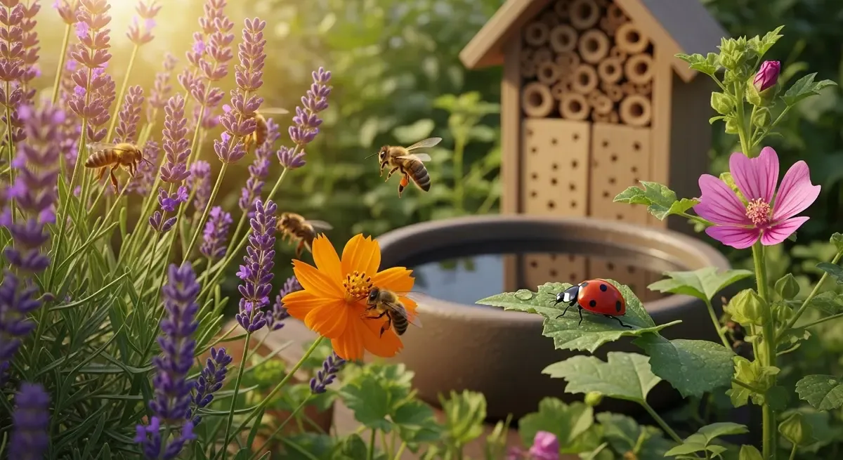 Der biodiverse garten so locken sie nützliche tiere an